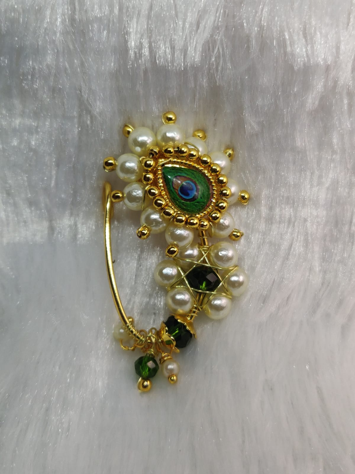 Traditional Mayur (Peacock) Nath